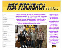Tablet Screenshot of msc-fischbach.de
